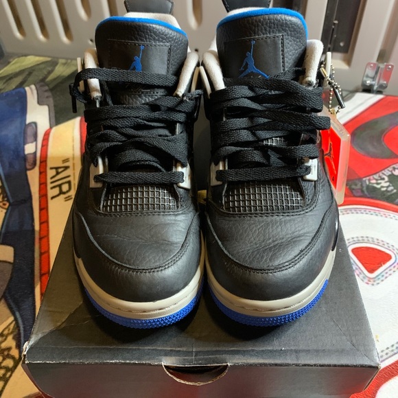 Nike Air Jordan 4 Retro GS "Alternate Motorsport" - Picture 5 of 7
